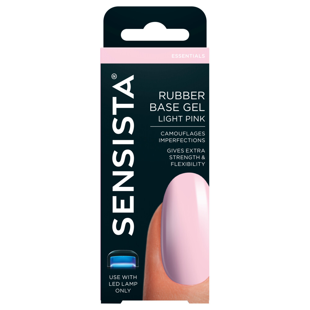 Sensista Rubber Base Gel Light Pink 7