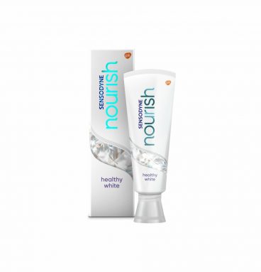 12x Sensodyne Nourish Healthy White 75 ml