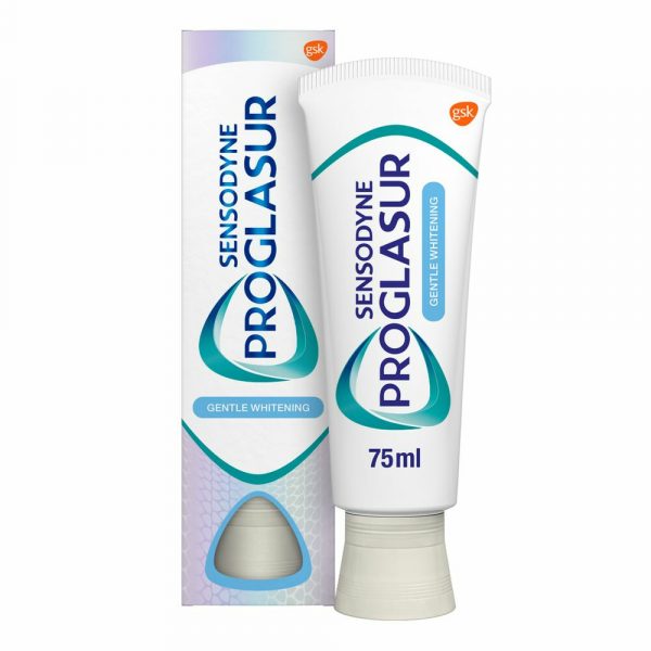 4x Sensodyne ProGlasur Tandpasta Multi-Action Gentle White 75 ml