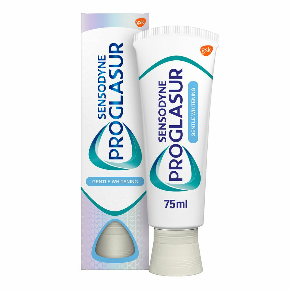 4x Sensodyne ProGlasur Tandpasta Multi-Action Gentle White 75 ml