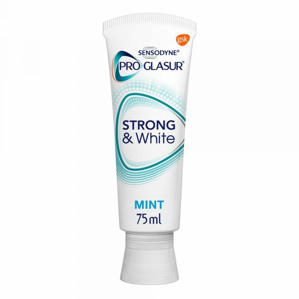 12x Sensodyne ProGlasur Tandpasta Strong&White 75 ml