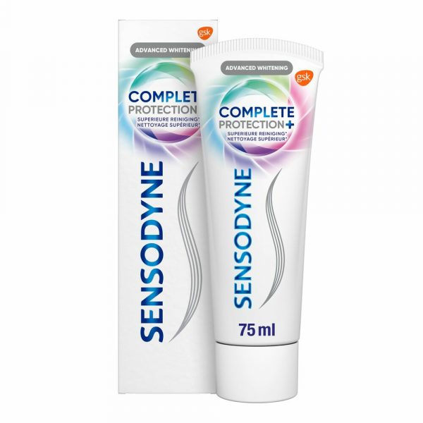 Sensodyne Tandpasta Complete Protection + Advanced Whitening 75 ml