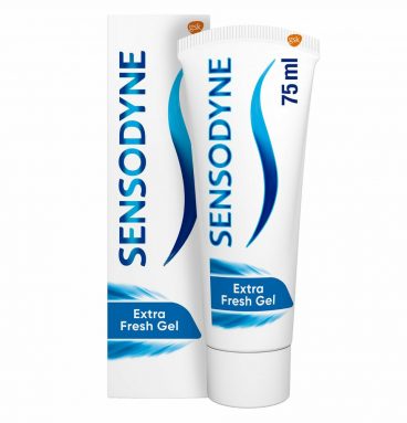 4x Sensodyne Tandpasta Extra Fresh Gel 75 ml