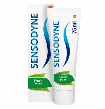 4x Sensodyne Tandpasta Fresh Mint 75 ml