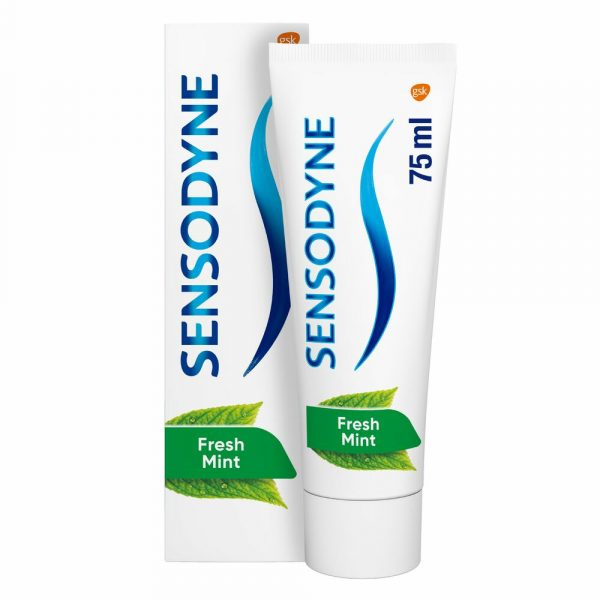 4x Sensodyne Tandpasta Fresh Mint 75 ml