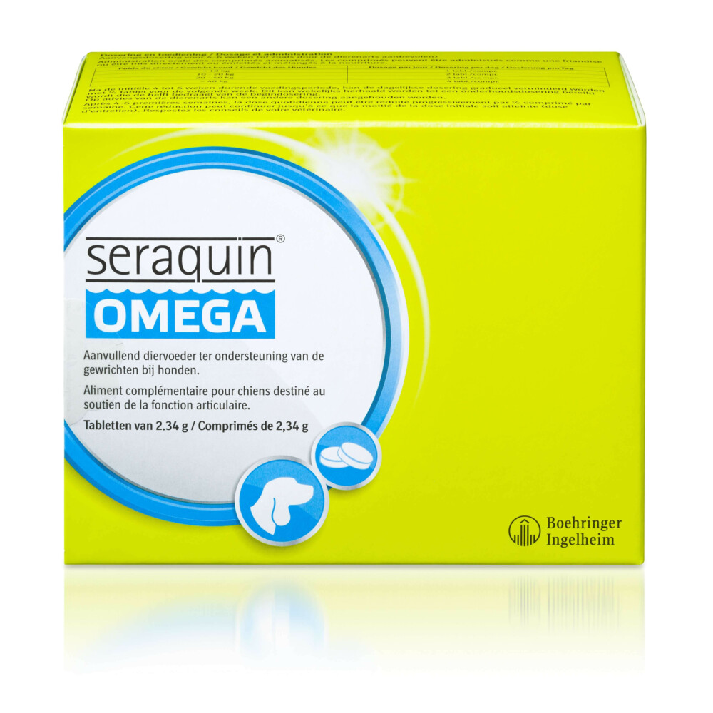 Seraquin Hond Omega 60 tabletten