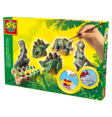 Ses Gieten en Schilderen Dinosaurus