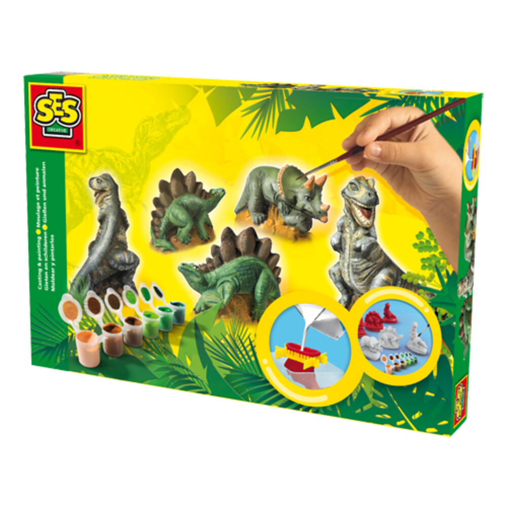 Ses Gieten en Schilderen Dinosaurus