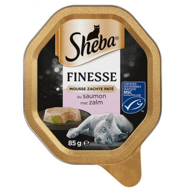 22x Sheba Finesse Mousse Zalm 85 gr