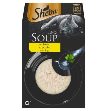 Sheba Soup Kip 4 x 40 gr