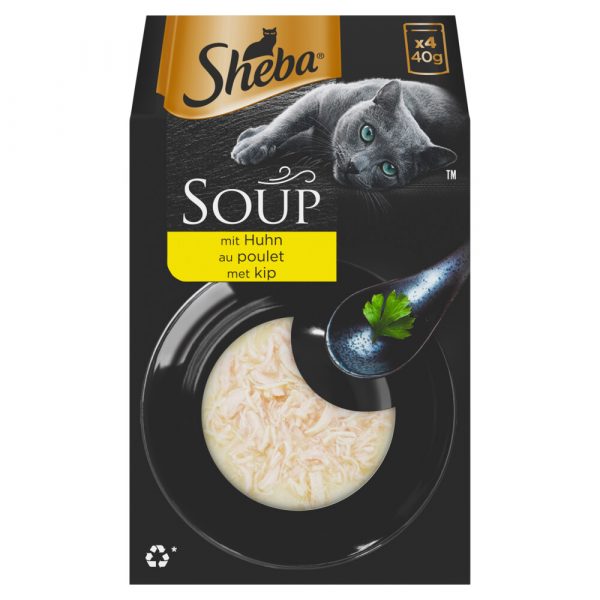 Sheba Soup Kip 4 x 40 gr