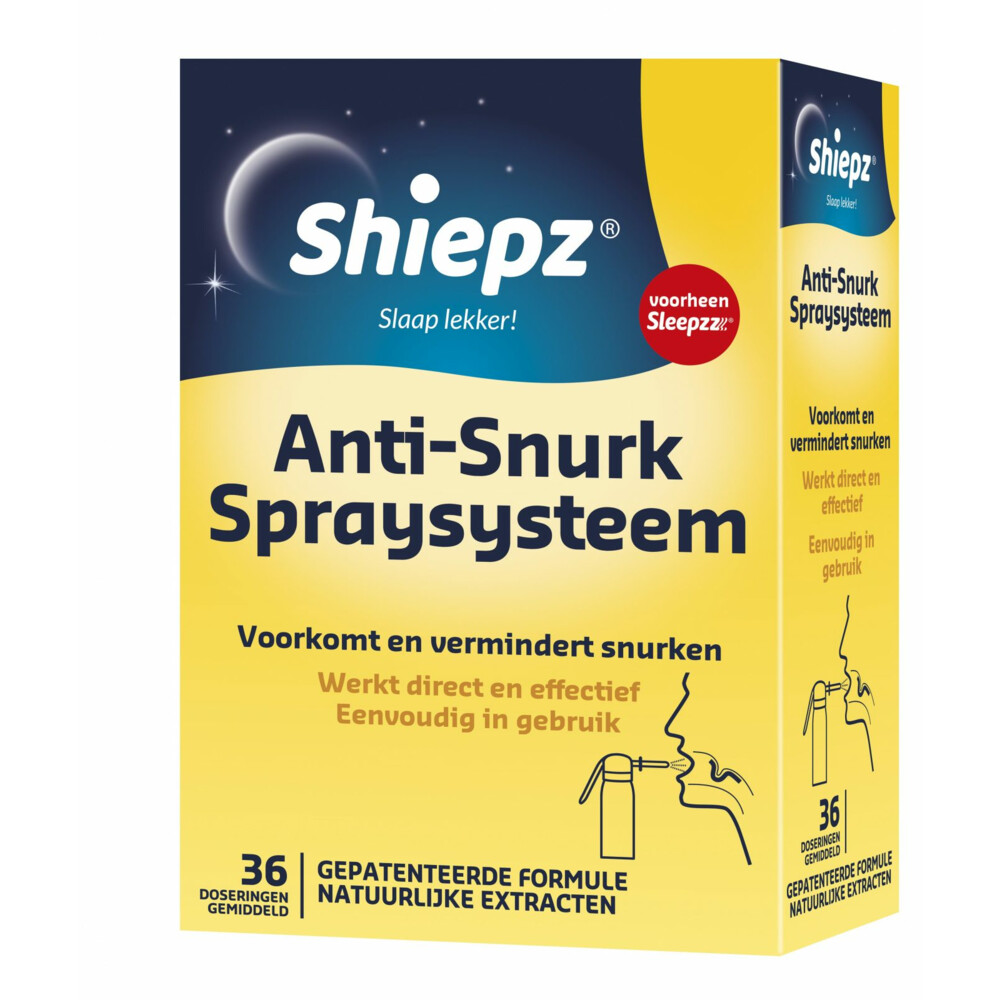 2x Shiepz Anti-Snurk Spraysysteem 45 ml