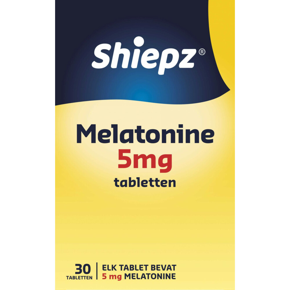 Shiepz Melatonine 5 mg 30 tabletten