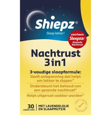 Shiepz Nachtrust 3 in 1 30 capsules