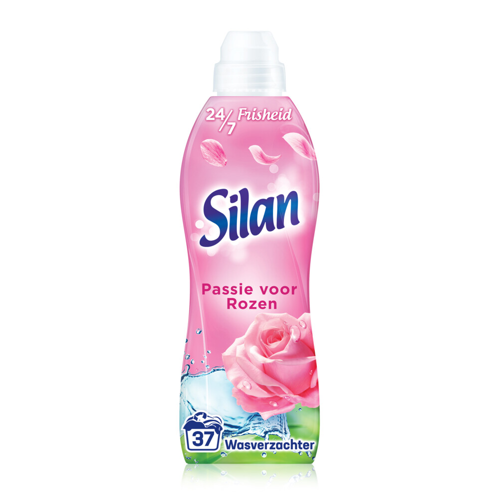 6x Silan Wasverzachter Passie voor Rozen 851 ml