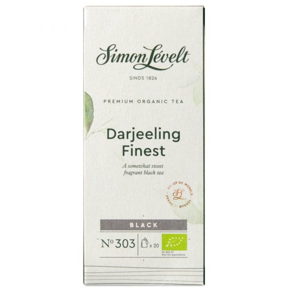 3x Simon Levelt Darjeeling Finest Bio 20 stuks