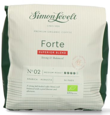 3x Simon Levelt Koffie Pads Forte 36 stuks