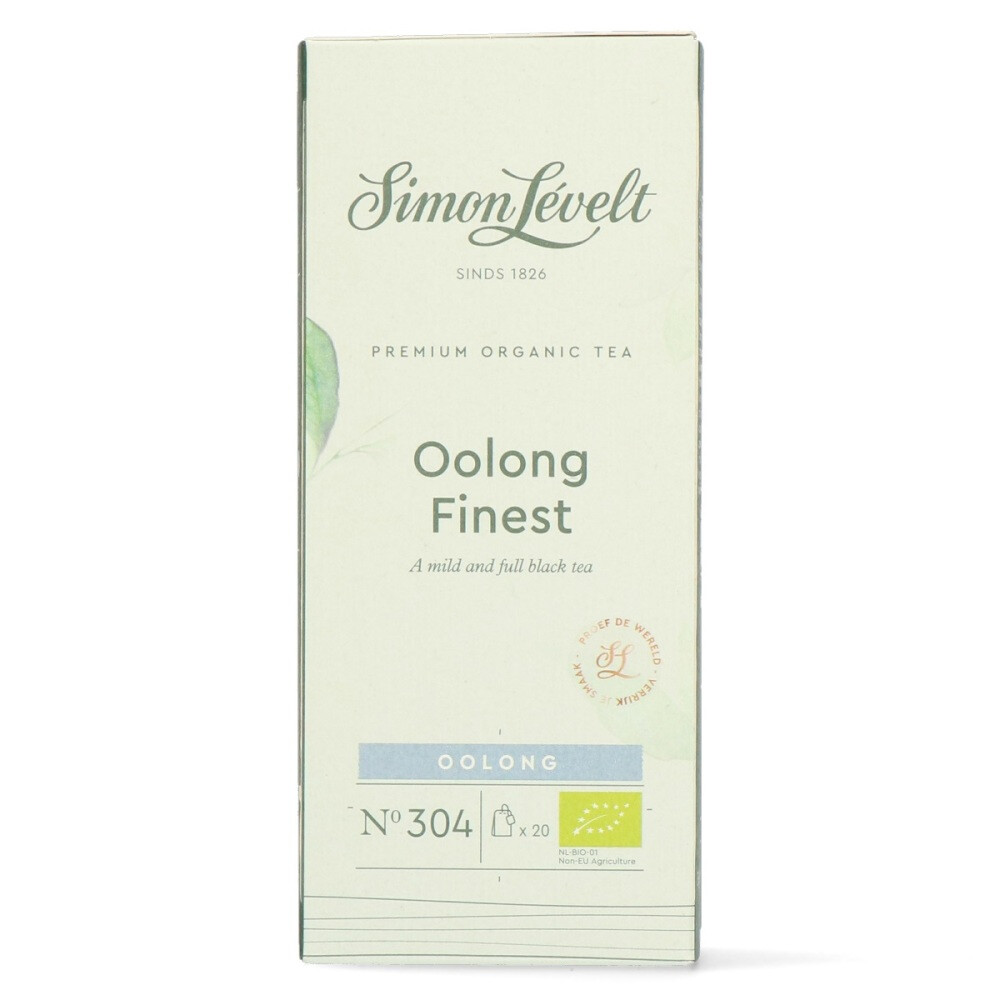 3x Simon Levelt Oolong Finest Bio 20 stuks