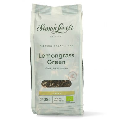 3x Simon Levelt Premium Organic Tea Lemongrass Green 90 gr