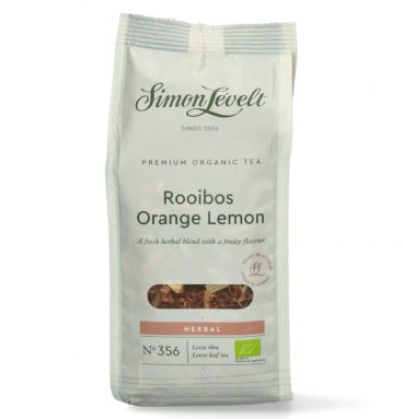 3x Simon Levelt Premium Organic Thee Rooibos Orange Lemon 110 gr