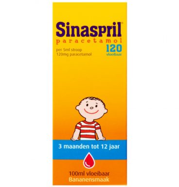 Sinaspril Paracetamol 120 mg Vloeibaar 100 ml