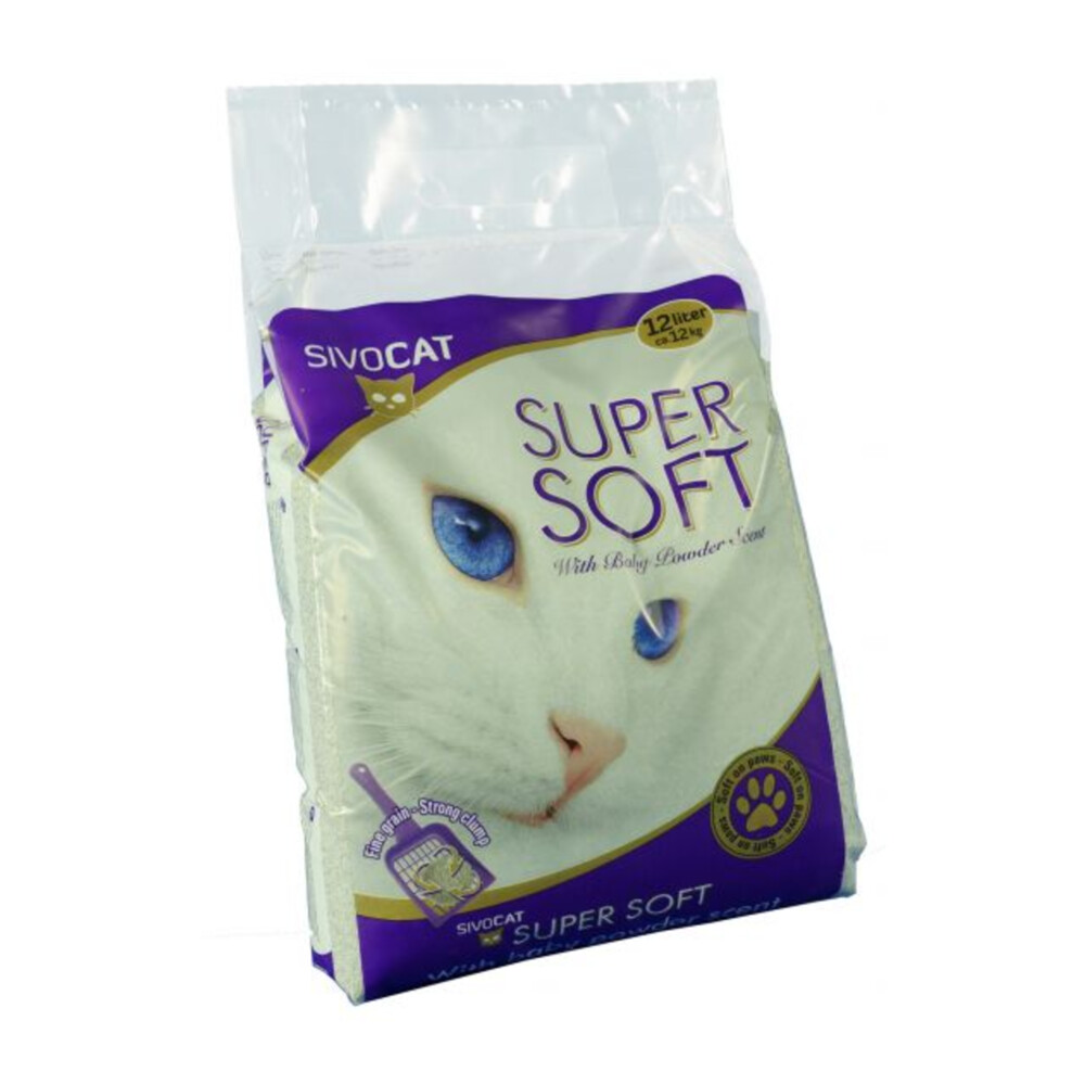 Sivocat Kattenbakvulling Super Soft Babypoeder 12 liter