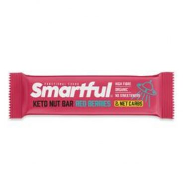 6x Smartful Ketobar Red Berries 40 gr