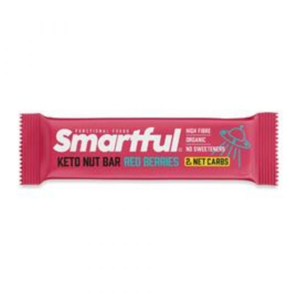 6x Smartful Ketobar Red Berries 40 gr