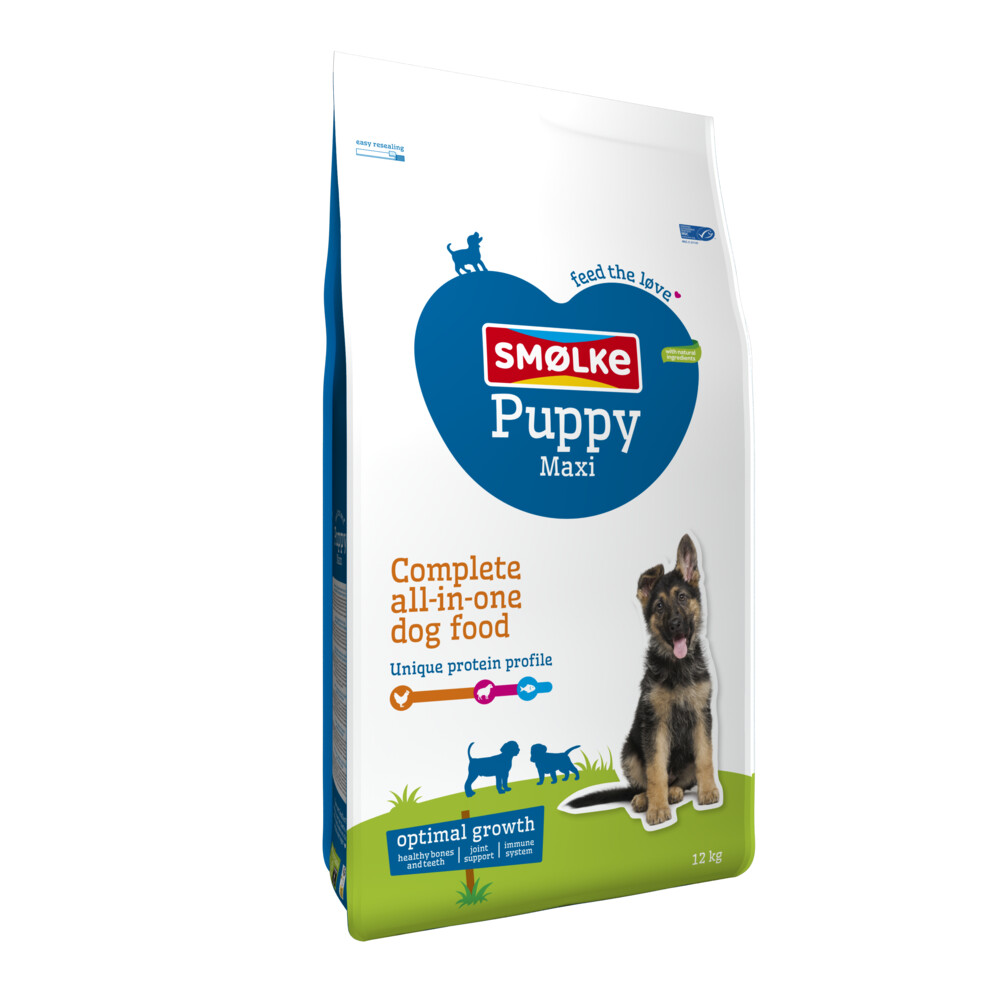 Smolke Hondenvoer Puppy Maxi 12 kg