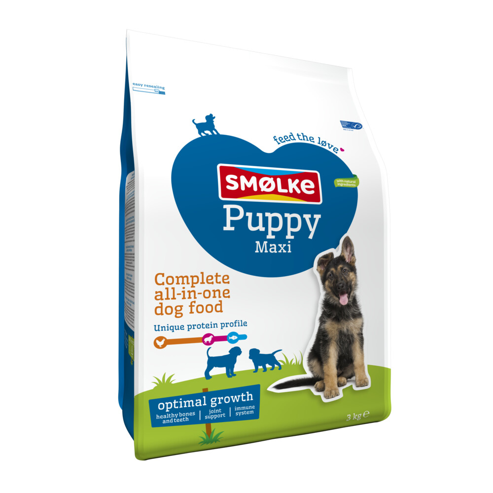 Smolke Hondenvoer Puppy Maxi 3 kg