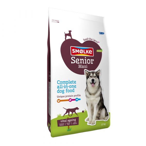 Smolke Hondenvoer Senior Maxi 12 kg