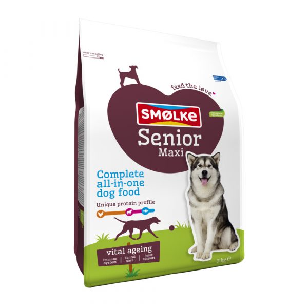 Smolke Hondenvoer Senior Maxi 3 kg