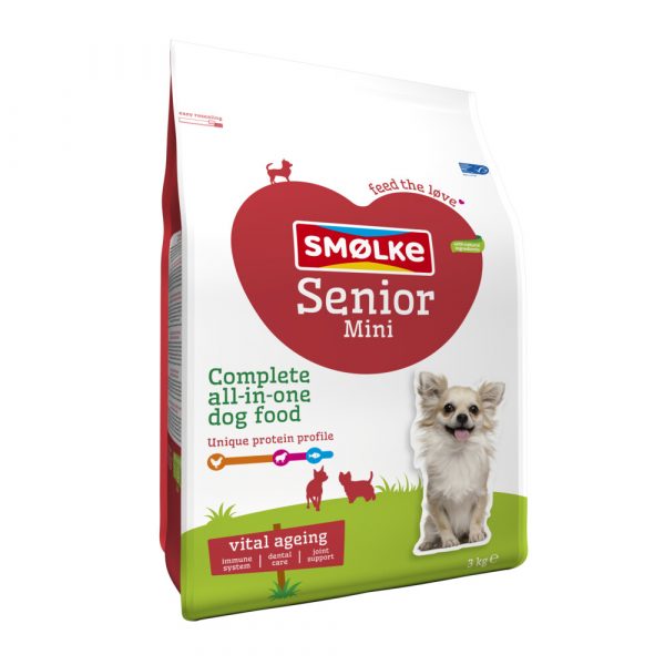 Smolke Hondenvoer Senior Mini 3 kg