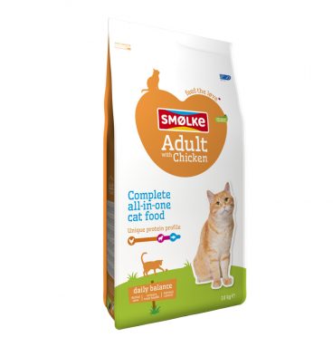 Smolke Kattenvoer Adult Kip 10 kg