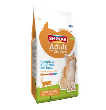 4x Smolke Kattenvoer Adult Kip 2 kg