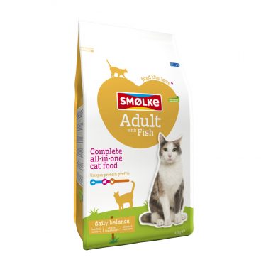 Smolke Kattenvoer Adult Vis 4 kg