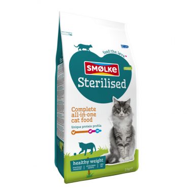 Smolke Kattenvoer Sterilised 2 kg