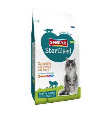 Smolke Kattenvoer Sterilised 4 kg