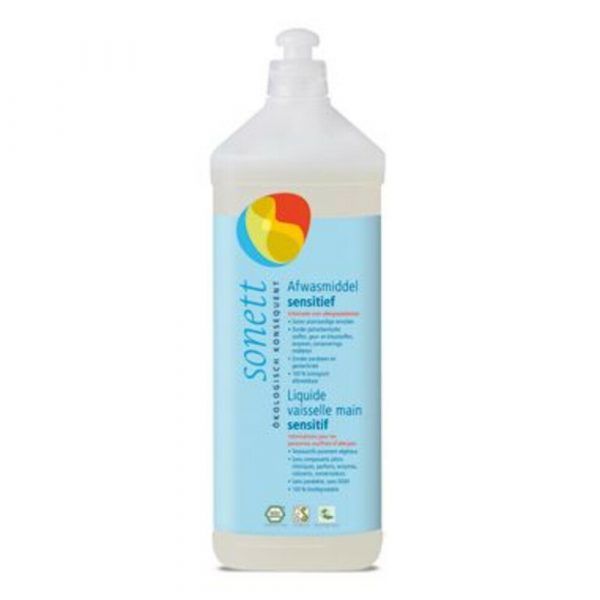 Sonett Afwasmiddel Sensitief Bio 1 liter