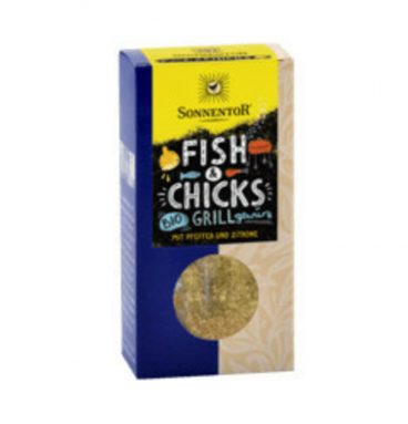 Sonnentor Biologische Kruiden Fish&Chicks BBQ 55 gr