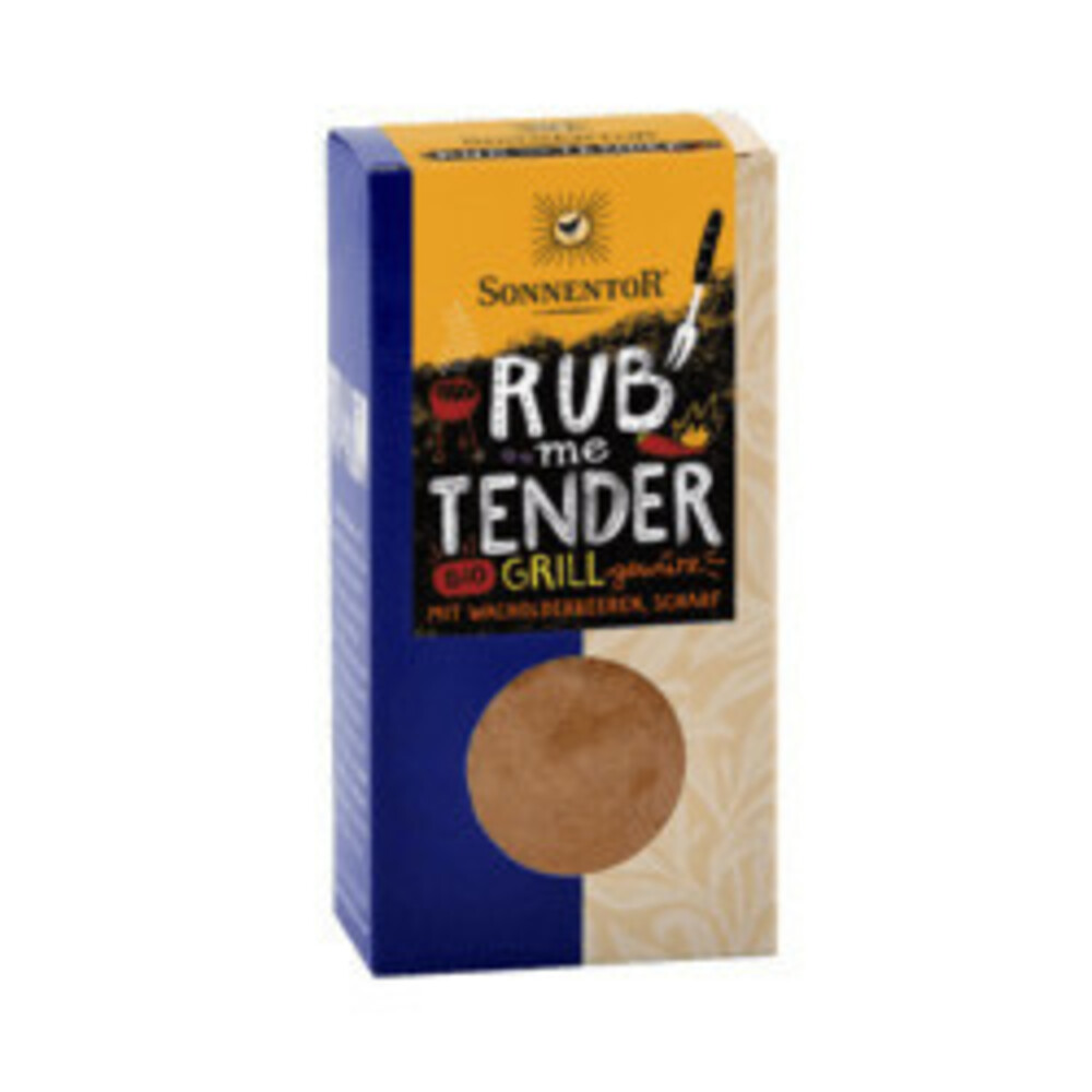 3x Sonnentor Biologische Kruiden Rub Me Tender 60 gr