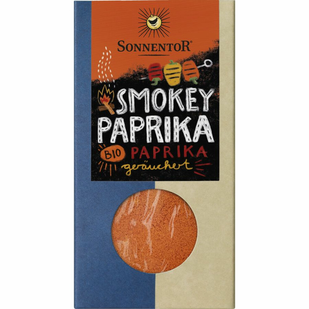 3x Sonnentor Smokey Paprika Kruiden Biologisch 50 gr