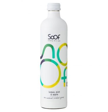 3x Soof Drinks Citroen Munt Appel 340 ml