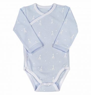 Sophie de Giraf Overslag Romper Blauw 1m - 54 cm