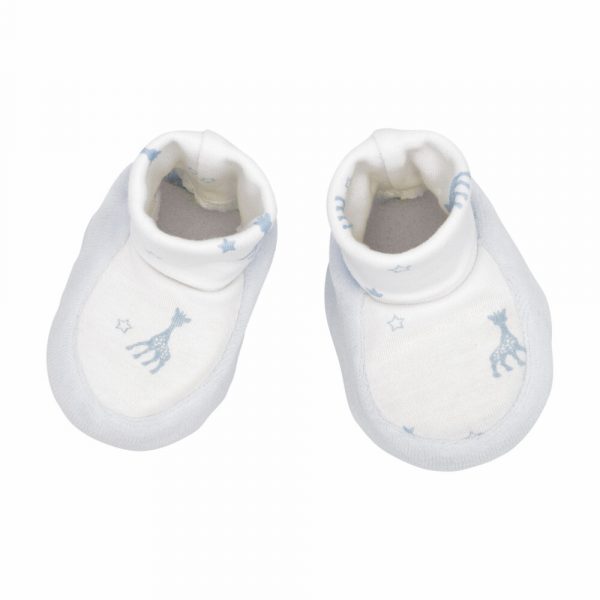 Sophie de Giraf Slofjes Blauw 1-3m