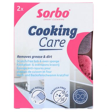 Sorbo Keukenspons Cooking Care 2 stuks