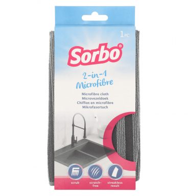 6x Sorbo Microvezeldoek Home Decor 2in1