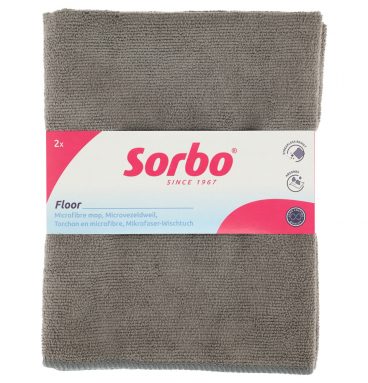 Sorbo Microvezeldweil Uni 50x60 cm 2 stuks