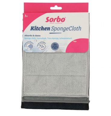 Sorbo Microvezelsponsdoek Home Decor 2 stuks