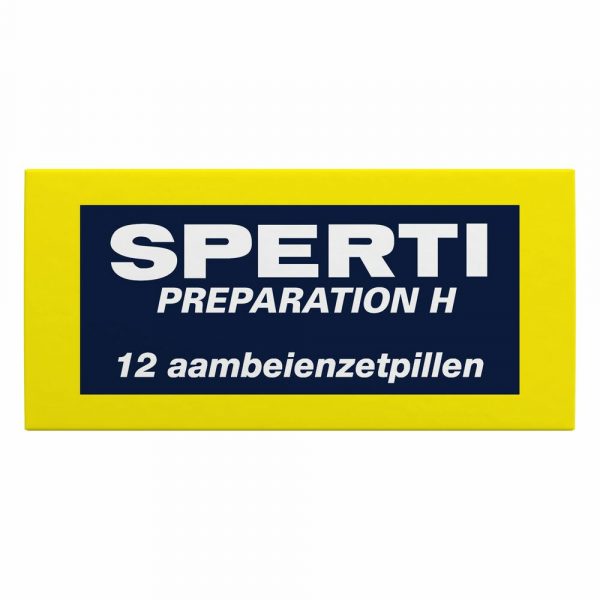 Sperti Preparation H Aambeienzetpillen 12 zetpillen